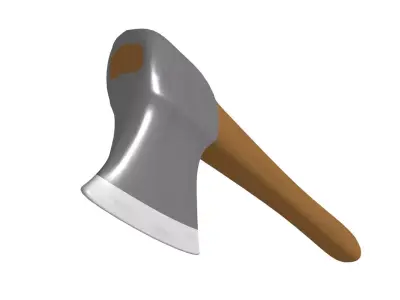 Axe model 3D model buy
