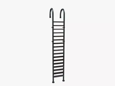 Hanging Ladder 3D model