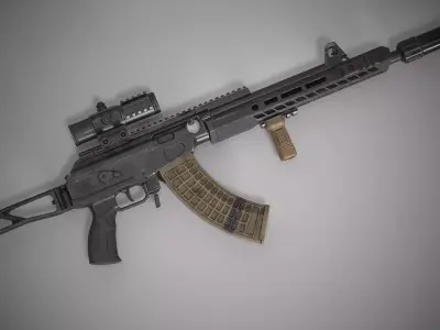 Galil ACE Low-poly 3D model purchase