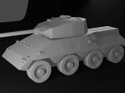 Armoured Fighting Vehicle 3D model