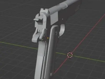 Pistol 3D model get