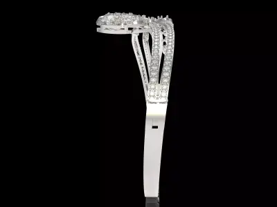 Art Deco Bracelet 15 3D print model