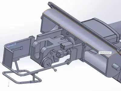 Panzer III   Gun and Mantlet  3D model