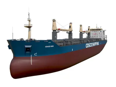 collection bulk carrier  3D model