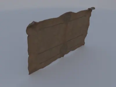 Faded Merchant Guild Charter 3D model