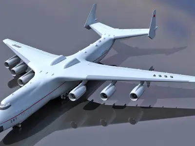 USSR and Ukrainian Jets 3D model