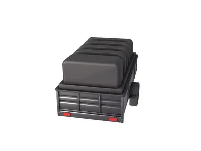 cargo Trailer  3D model purchase