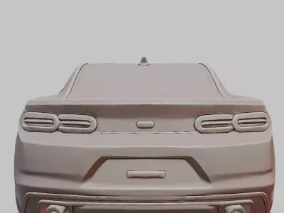 Chevrolet Camaro Amarelo 3D Printable  3D print model