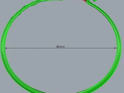 Dragonfly Bracelet  3D print model