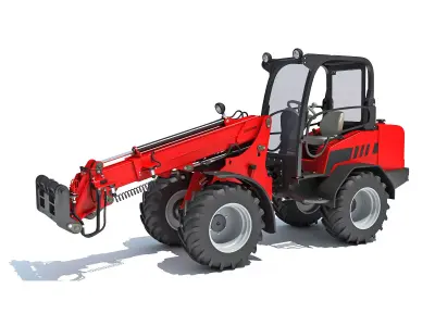 Wheel Loader 3D model buy