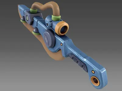 Sword Low-poly 3D model order