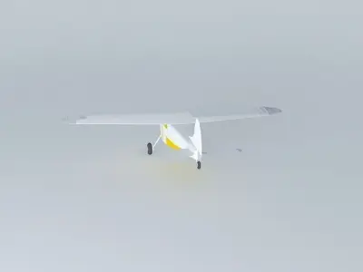 Cessna 195b Free 3D model