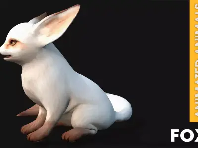 Fox A5 Free low-poly 3D model