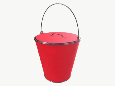 Fire Bucket 3D model