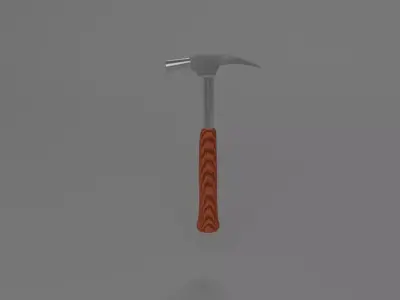 Hammer Low-poly 3D model 27