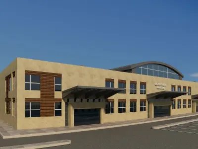 Public Center -2 3D model