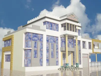 city hall 3D model