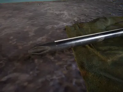 Screwdriver Low-poly 3D model 56