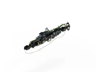 Firearms Fantasy  Firearms with chains and straps 3D model
