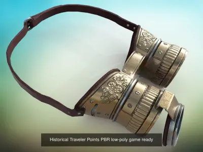 Scientific collection of the traveler 3D Model Pack