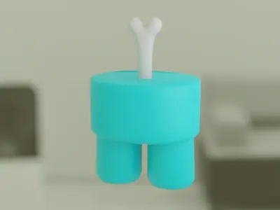 Among us 3d rigged 3D model