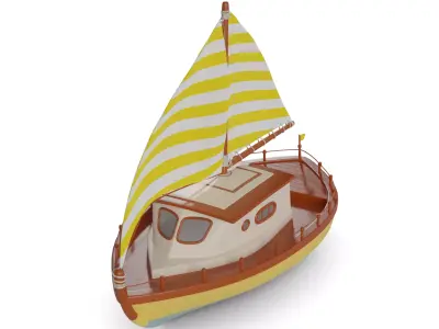 Dinghy 3D model