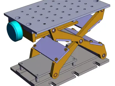 Lifting Platform 3D model