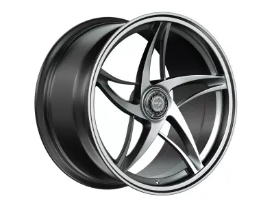 FORGED WHEEL P01 3D model