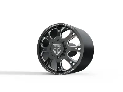 FRONT SPECIALITY FORGED D002  WHEEL 3D MODEL 3D model