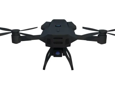 Quadrocopter Dron high detailed 3D model 3D model