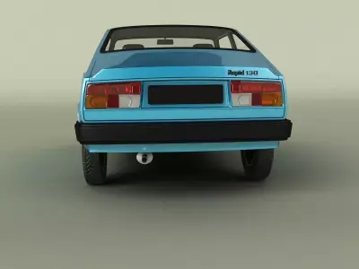 Skoda Rapid Coupe 130 3D model