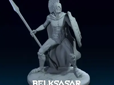 Spartan warrior  3D print model