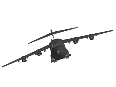 Airbus A400M Atlas 3D model