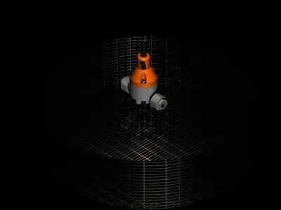 Presure relief valve Free 3D model