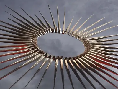 Angel Vortex Sun 1  3D model