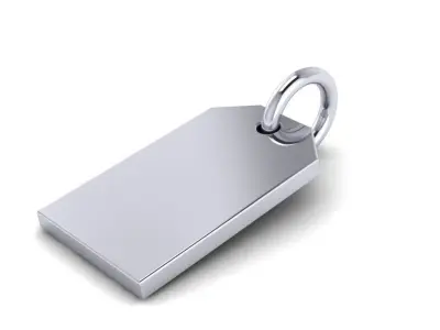 Charm Id Tag Pendant Mix Size 3D print model