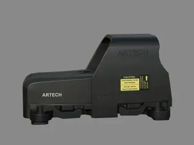 Weapon - Scope - 04 - EoTech Low-poly 3D model