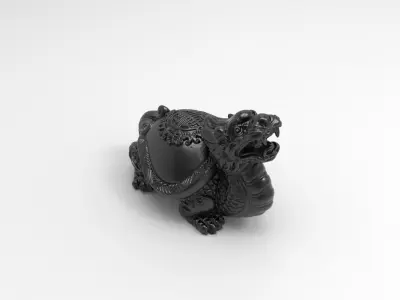 Dragon turtle Free 3D print model
