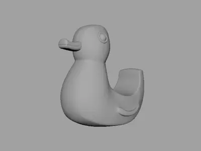 Toy Duck Low-poly 3D model
