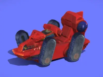 80s MOTU VEHICLE 01 - 3D SCAN 3D print model