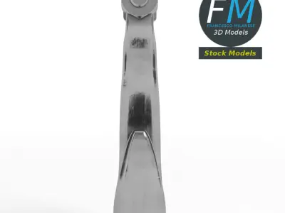 Industrial hook 3D model purchase