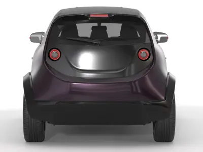 Generic Microcar 02 3D model