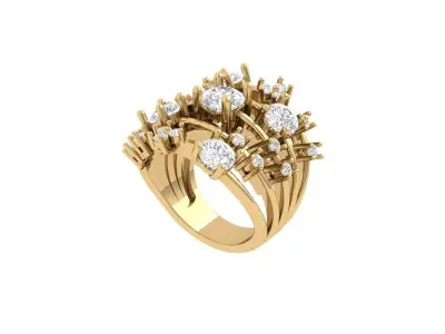 Wedding Ring  3D print model 233