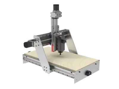 CNC Milling Machine 3D model purchase