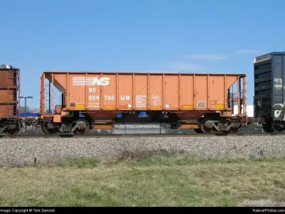 HO Greenville H-46A H-46 MOW Ballast Hopper Pack 3D print model