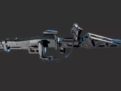 M56 Smartgun Aliens 3D model