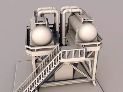 Small Factory 3D print model purchase