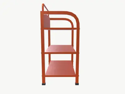 Three Shelf Rack 3D model