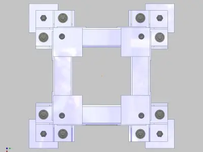 26366-ROBOT BASE KAWASAKI BX100S-400 3D model