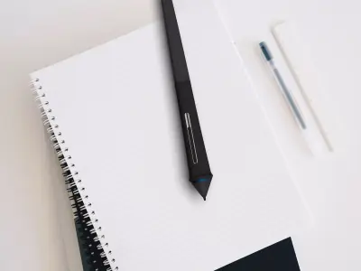 Wacom Pen 3D Model Detailed   3D model